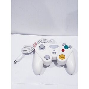 I-con Fighter Game Controller For Nintendo Wii & GameCube White - Works
